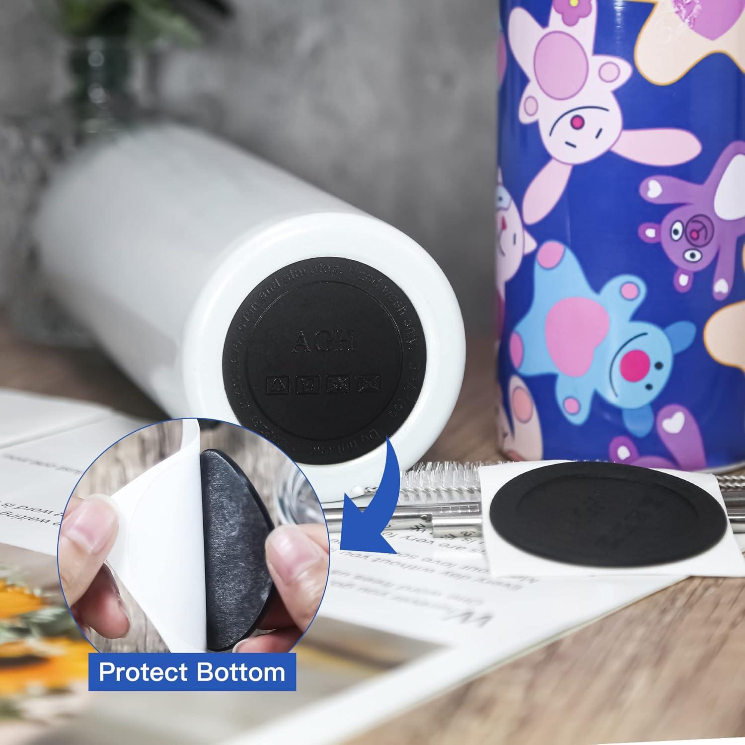 Paquete de 25 Popotes Reutilizables AGH de Acero Inoxidable 24.1 cm