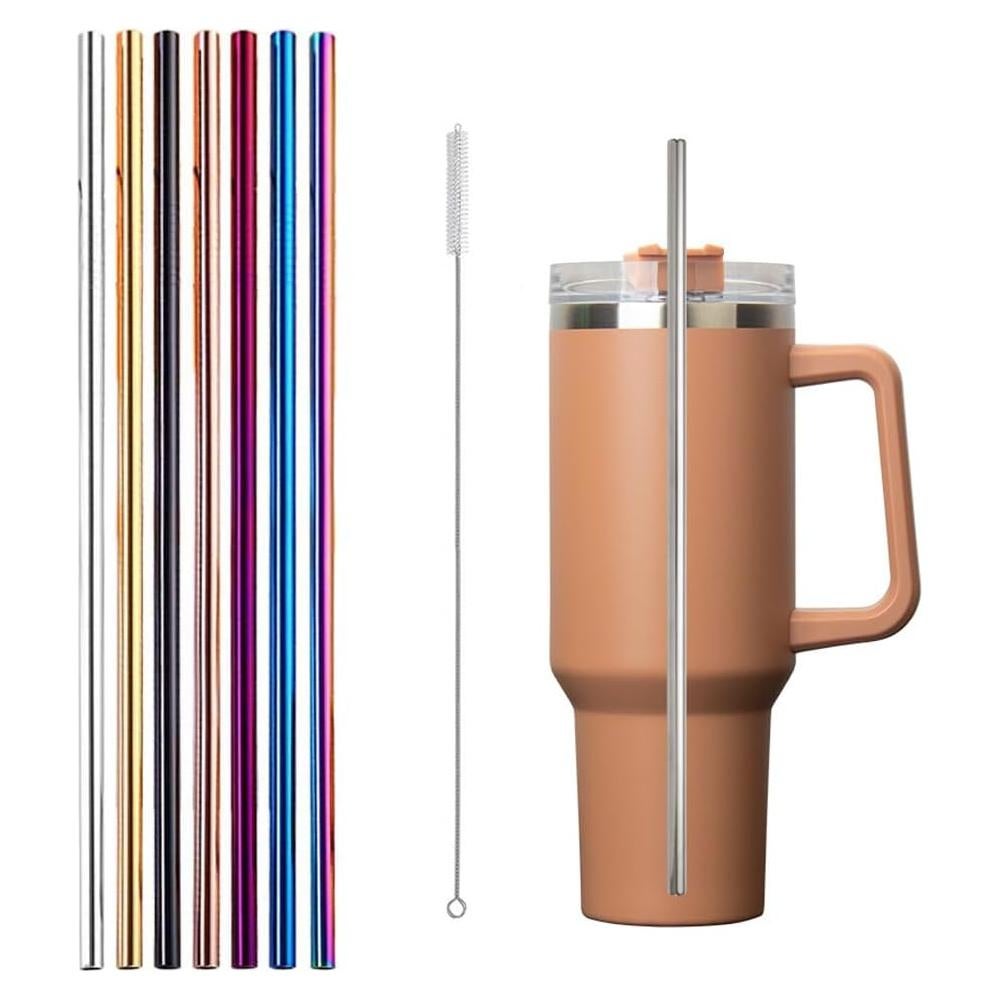 Pajitas de Acero Inoxidable UWAYEXRA 31.5cm 7 Colores