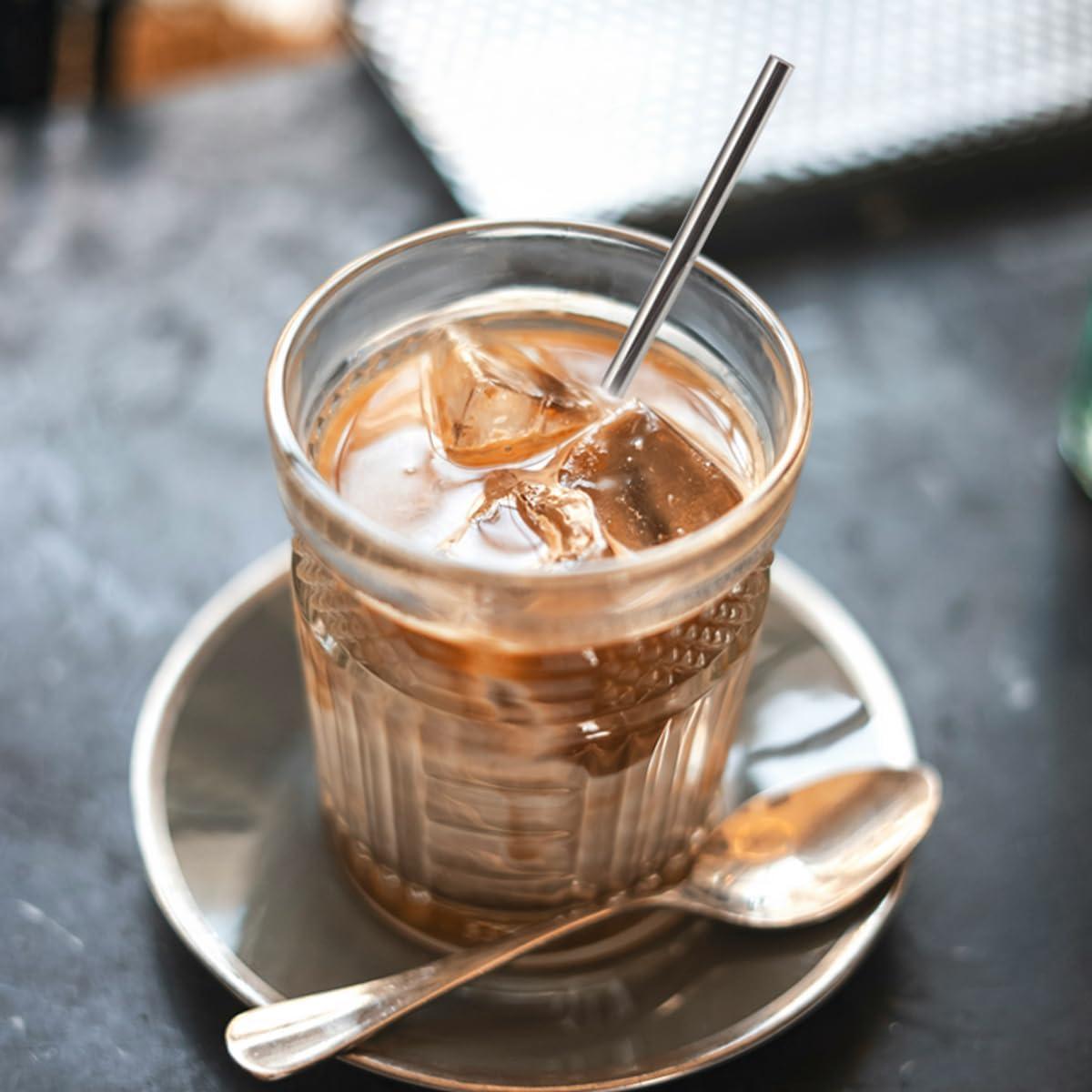 Paquete de 16 Pajitas de Metal Reutilizables MCEUS 12.7 cm