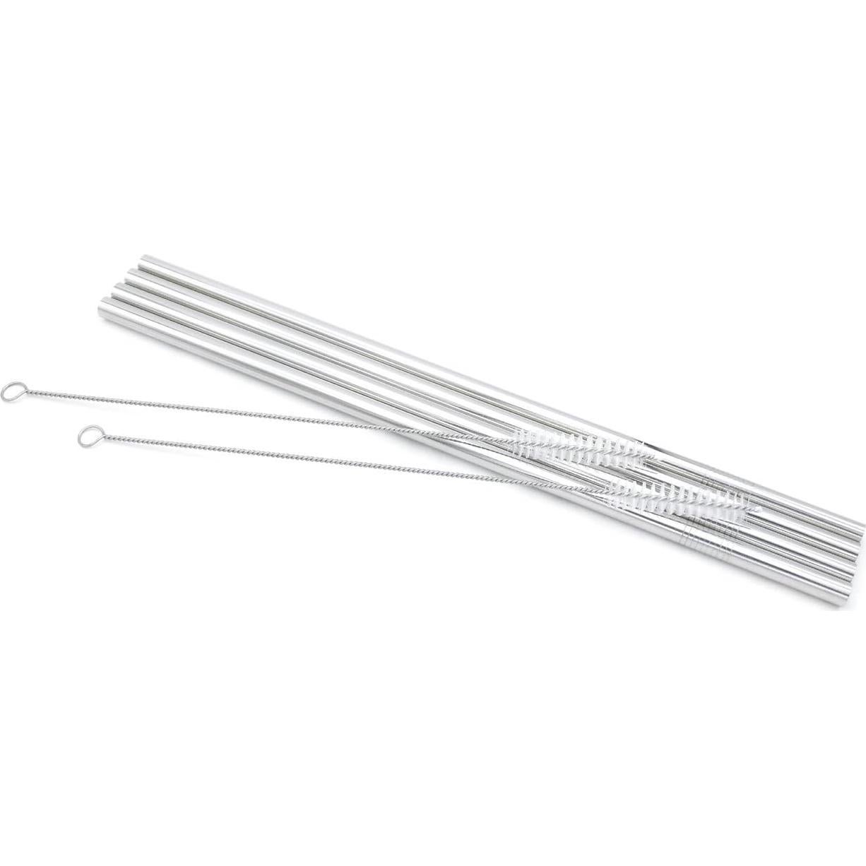 Set de Pajitas Reutilizables GFDesign 30.48 cm Acero Inoxidable