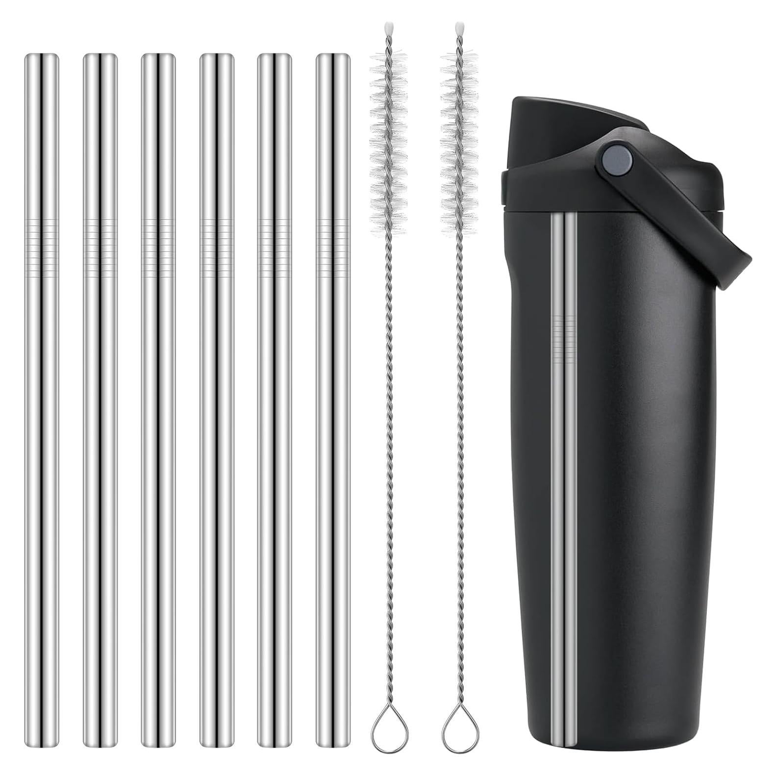 Popotes de Metal Mity Rain para Owala FreeSip Sway 30oz - 8 Piezas