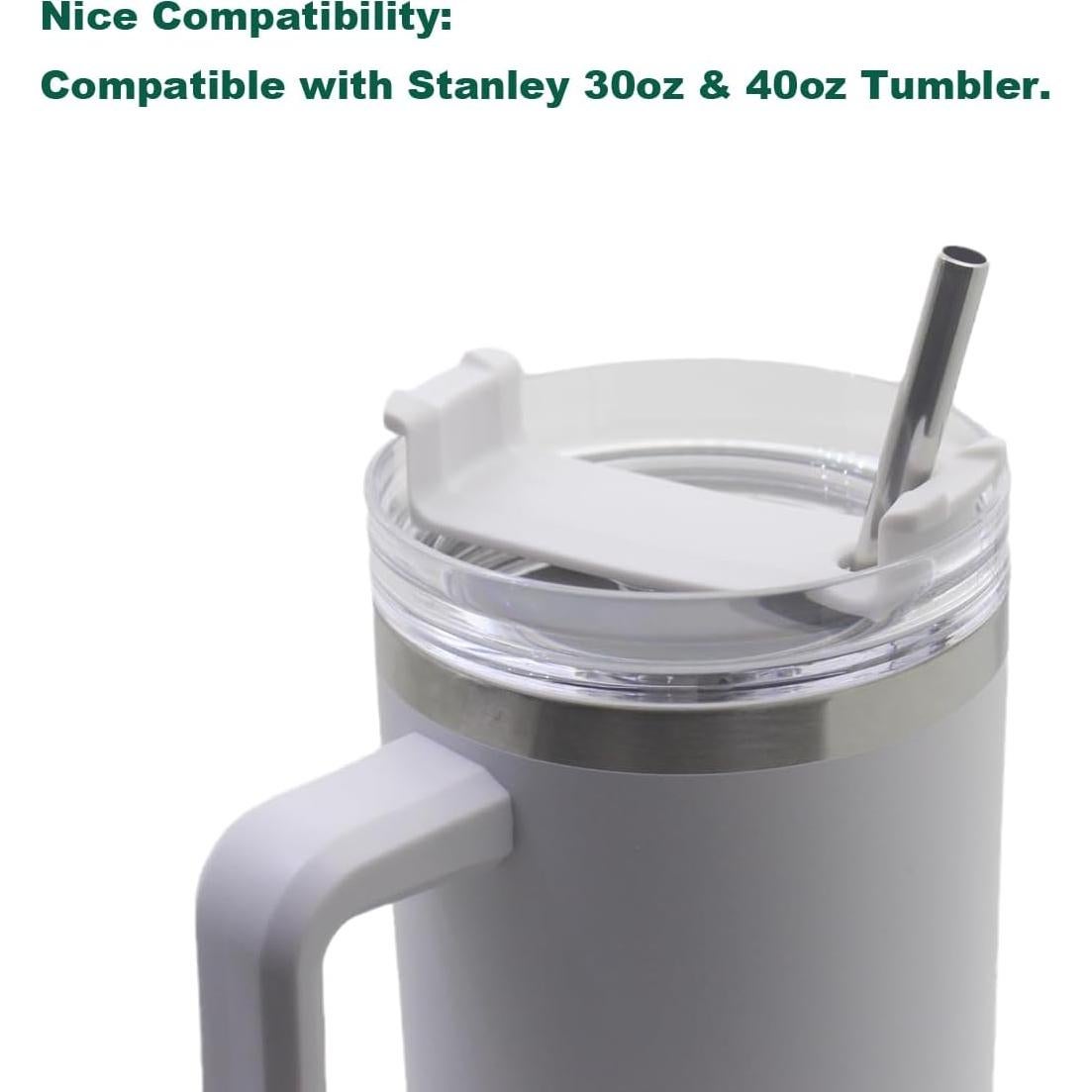 Paquete de 8 Pajillas Metálicas Reutilizables MCEUS 30.5 cm