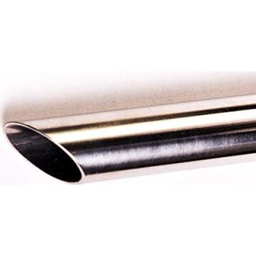 Popotes de Acero Inoxidable Extra Ancho CocoStraw 12mm x 24.2cm