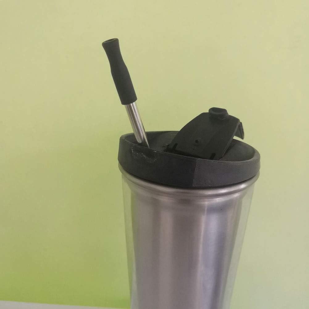 Accmor 44 Piezas Puntas de Silicona para Pajitas de Acero Inoxidable