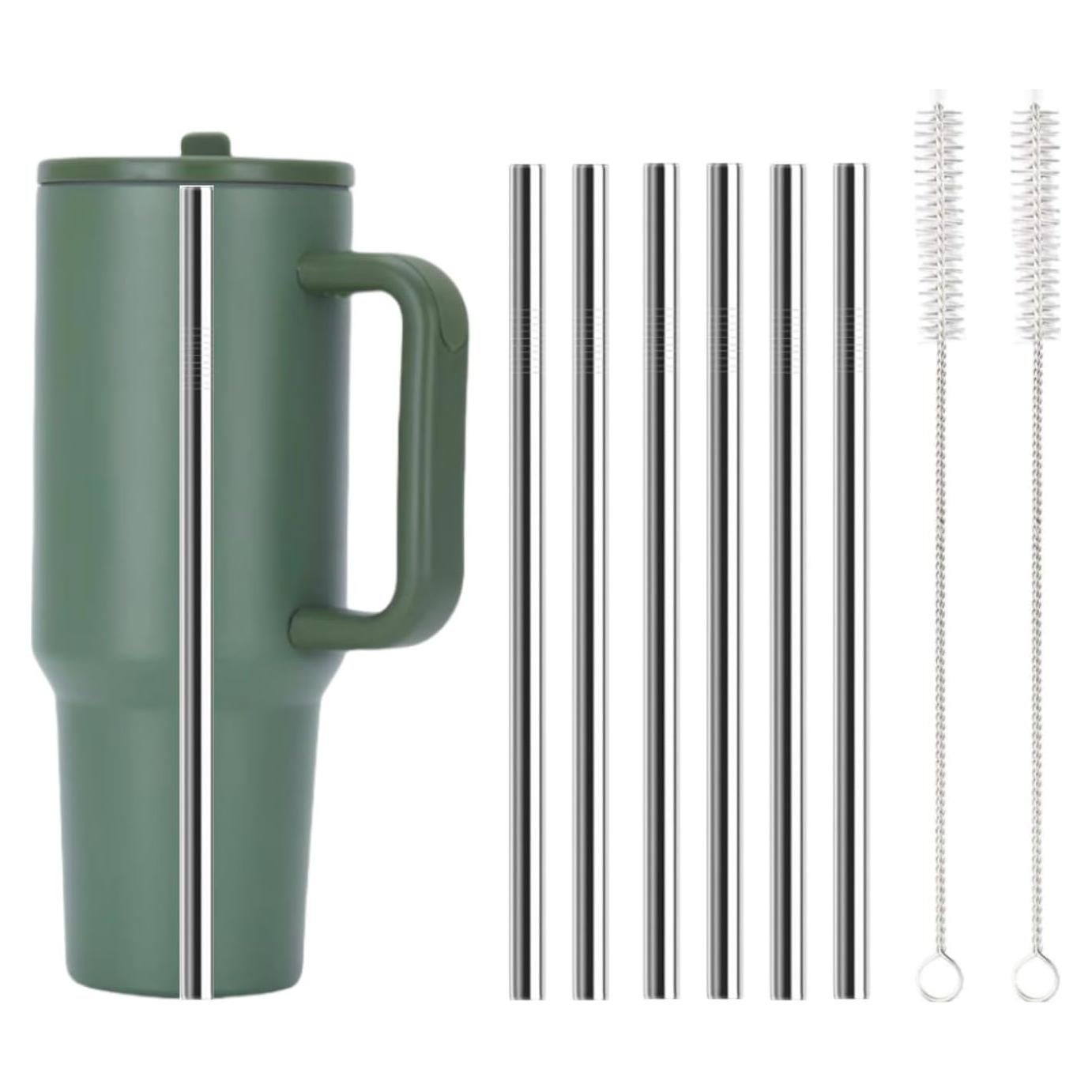 Popotes Reutilizables GL-Auking para Hydrojug 20oz con Cepillos