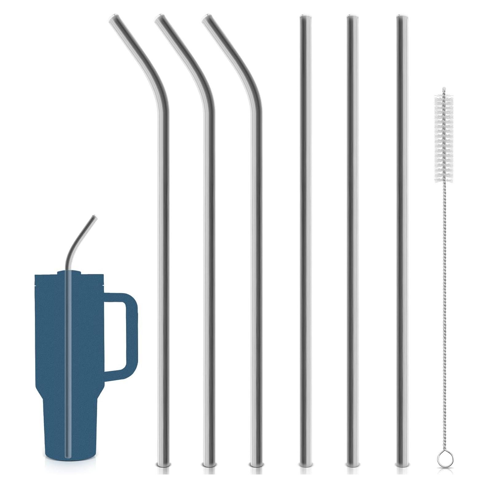 Popotes de Acero Inoxidable JAYOBGO para Stanley 40oz - 6PCS