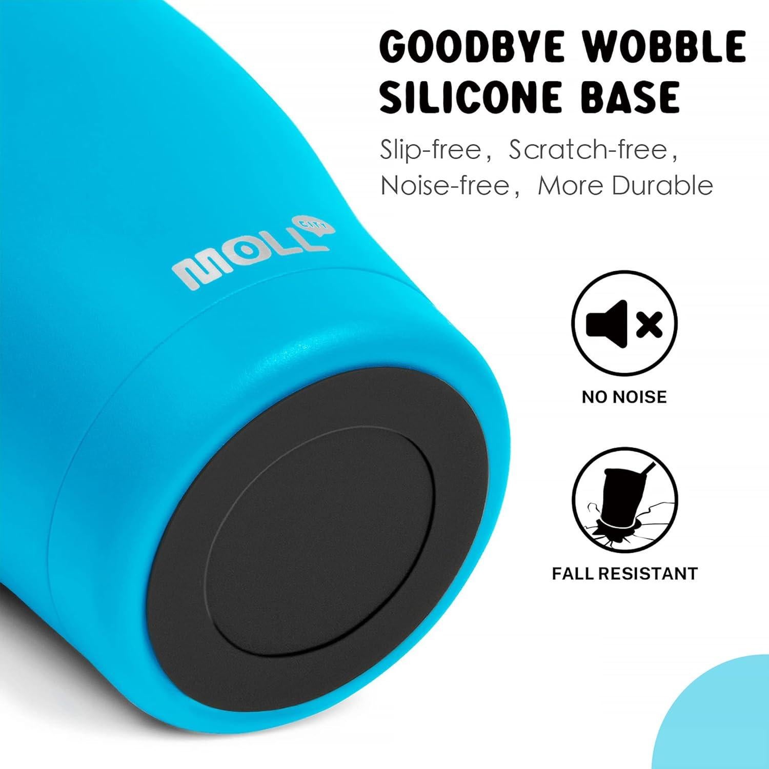 Vasos para Niños Mollcity 2 Paquete 266ml Acero Inoxidable