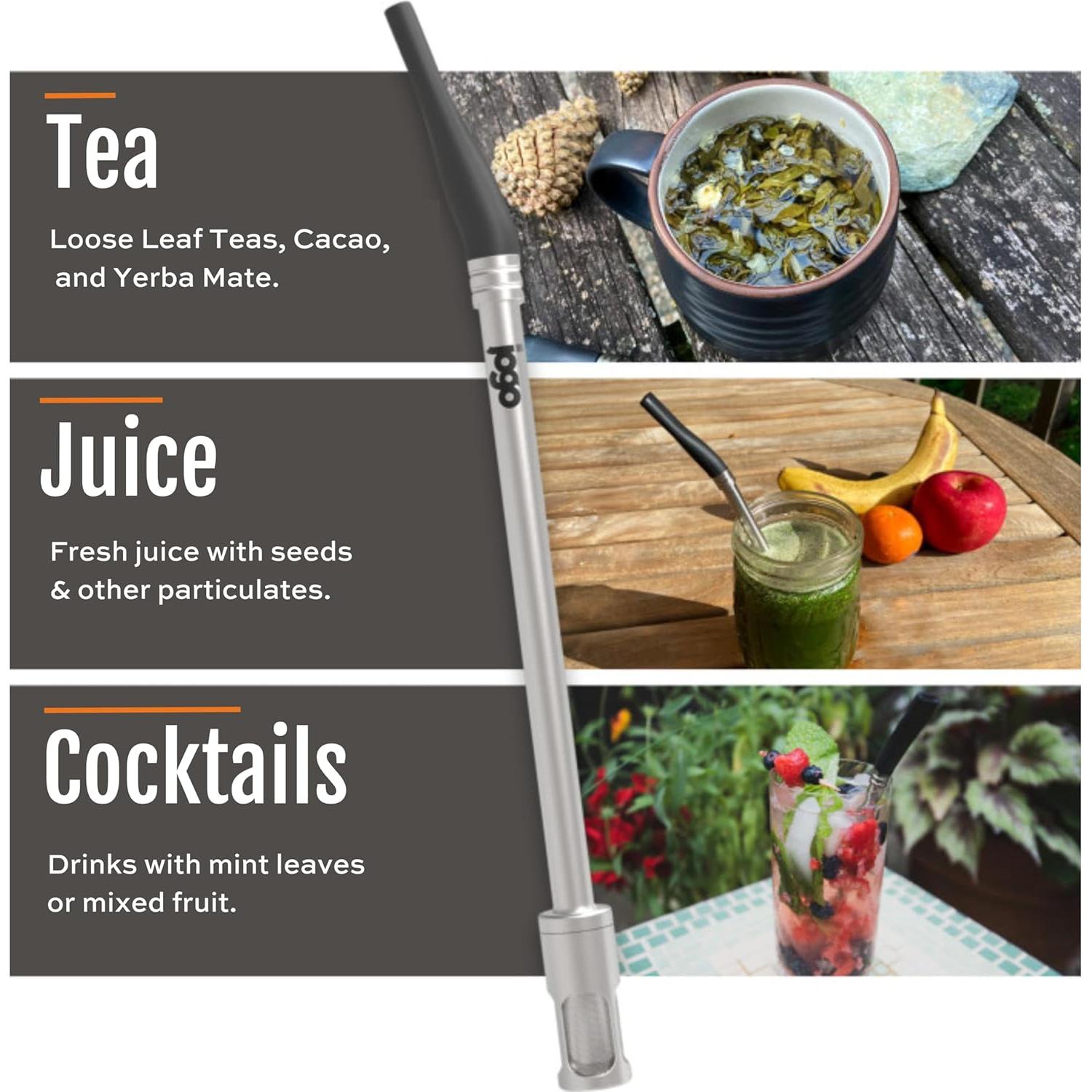 Cafetera Portátil JoGo - Filtro de Acero Inoxidable para Café y Té