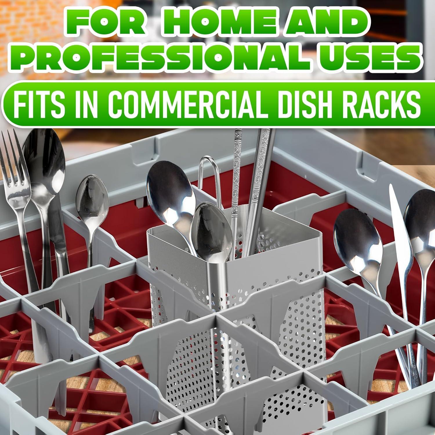 Cesta para Palillos de Lavavajillas VIKROM Acero Inoxidable 9.97 cm