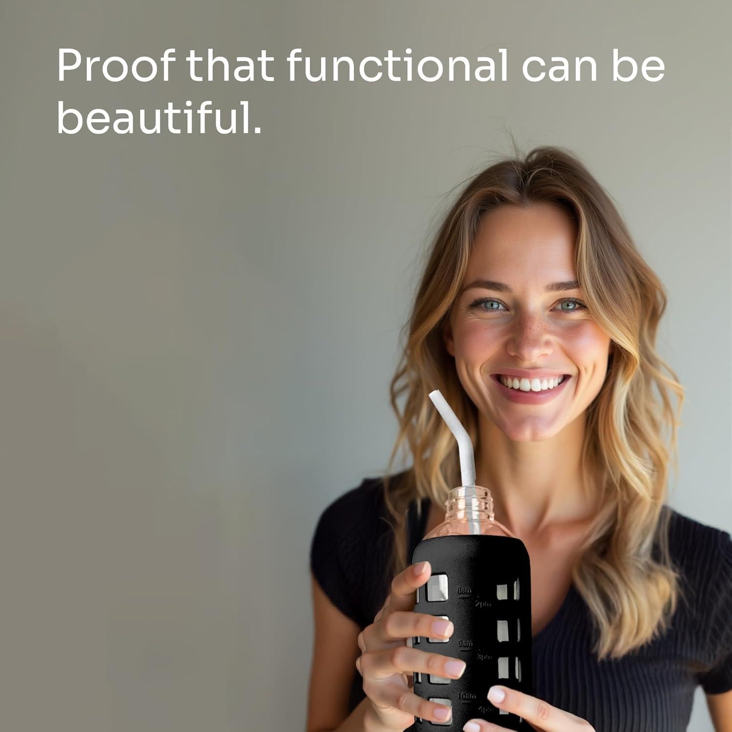 Pajillas de Acero Inoxidable Reutilizables purifyou 36.83 cm