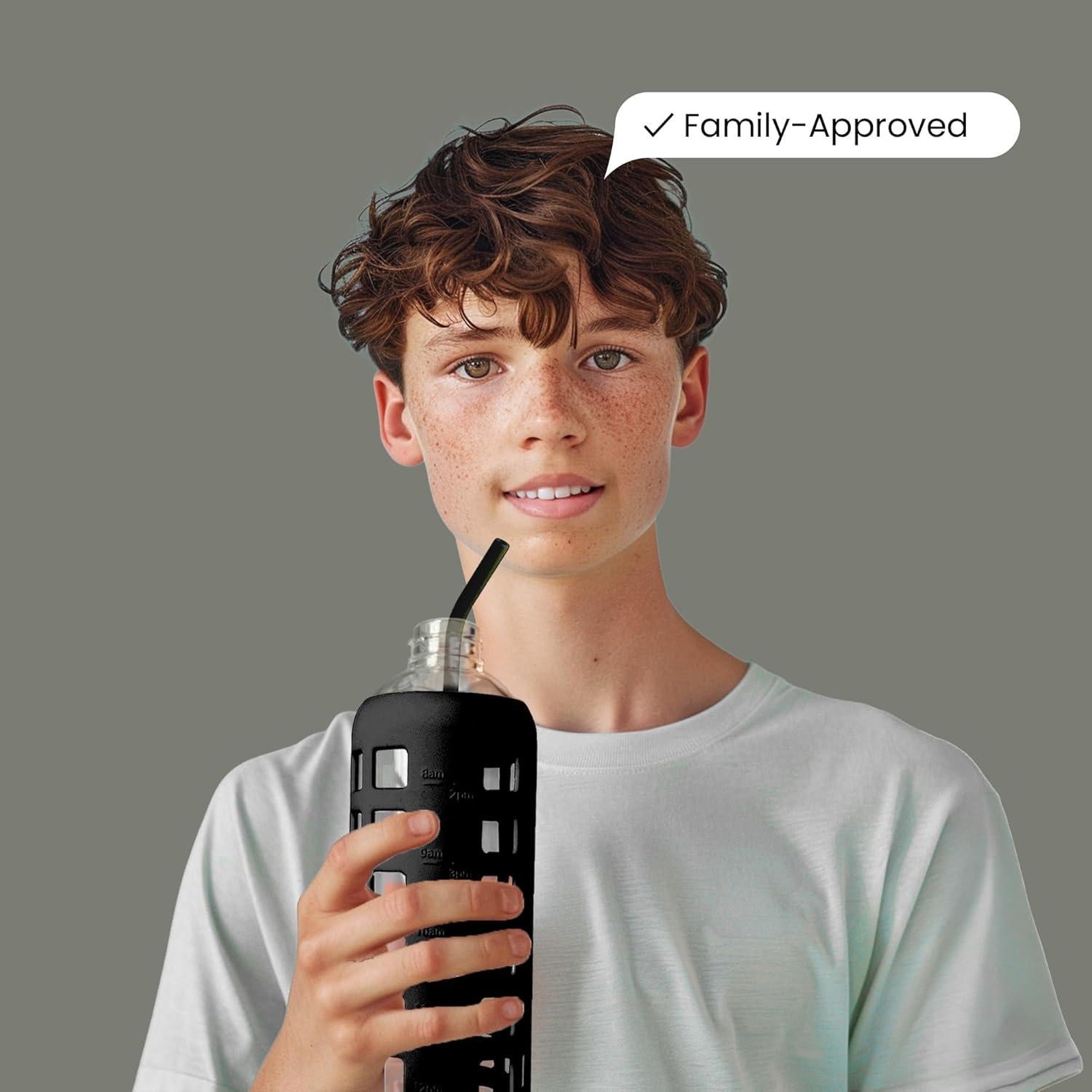 Pajillas de Acero Inoxidable Reutilizables purifyou 36.83 cm