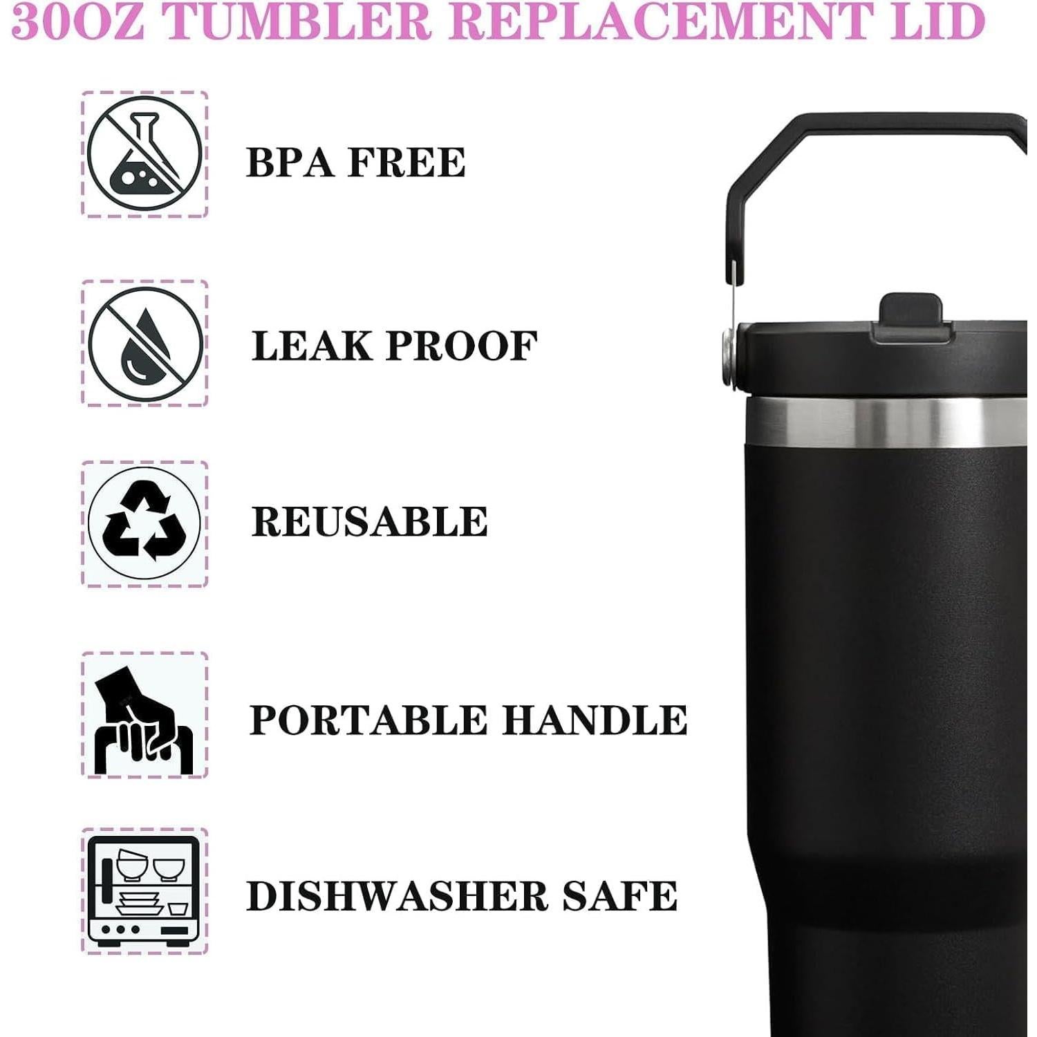 Tapa de Reemplazo Rimoleur para Stanley 30 oz - 2 Piezas