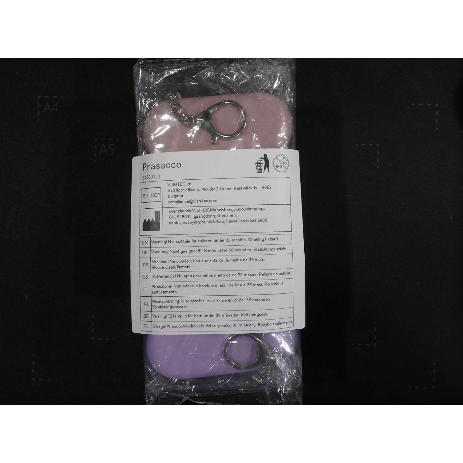 Pajitas Reutilizables Prasacco 4 Piezas con Estuche Portátil