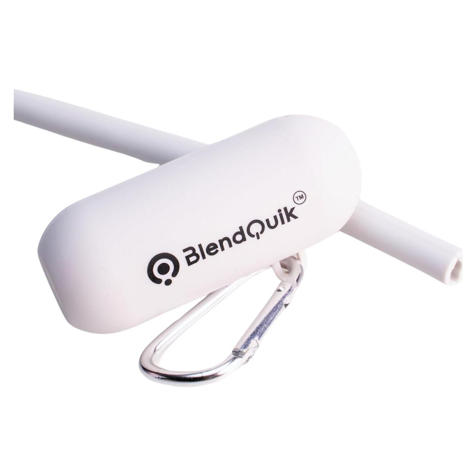 Popotes Reutilizables BlendQuik con Estuche Portátil Gris