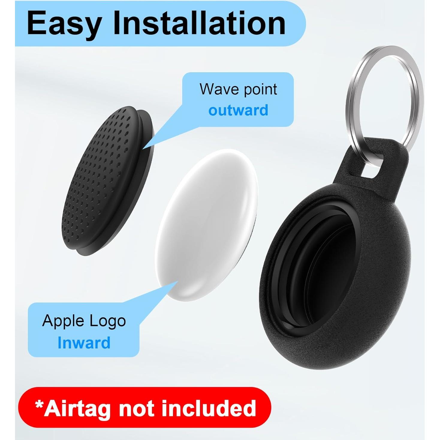 Soporte Airtag SEVROK a prueba de agua - 4 colores