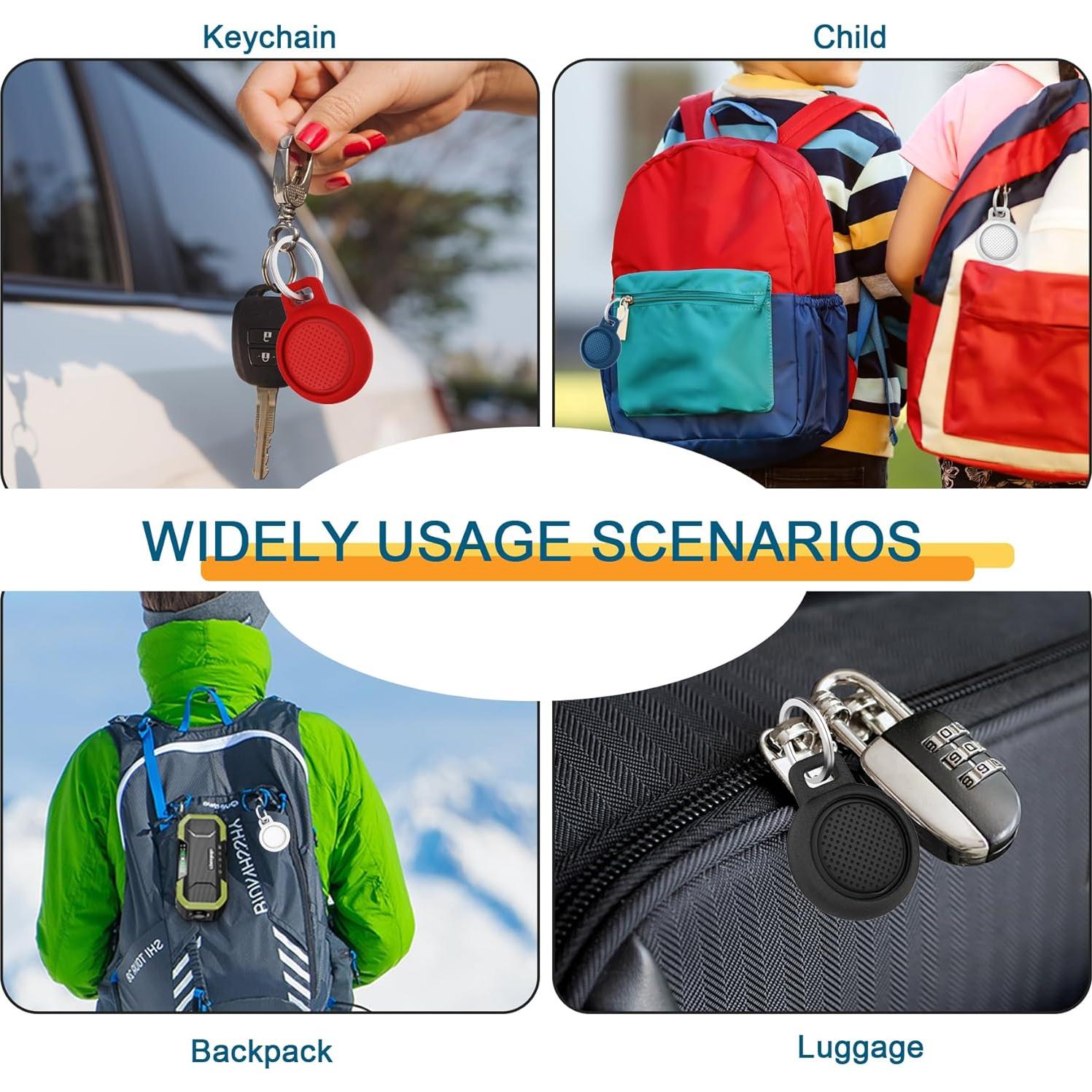 Soporte Airtag SEVROK a prueba de agua - 4 colores