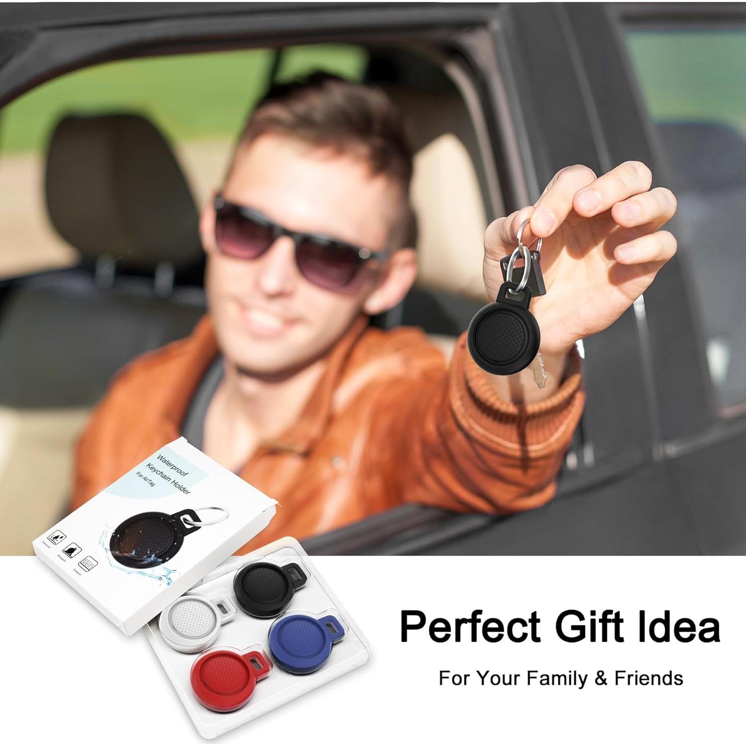 Soporte Airtag SEVROK a prueba de agua - 4 colores