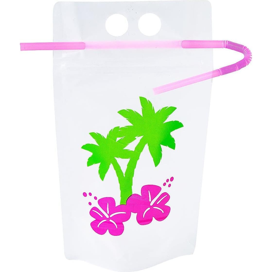 Bolsas de Bebida Colapsables 25 Piezas Fun Express 473 ml