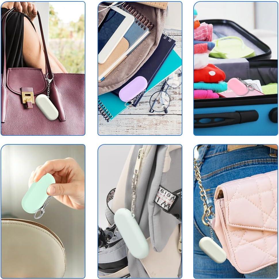 Set de 4 Popotes de Silicona Reutilizables XoGiyu con Estuche