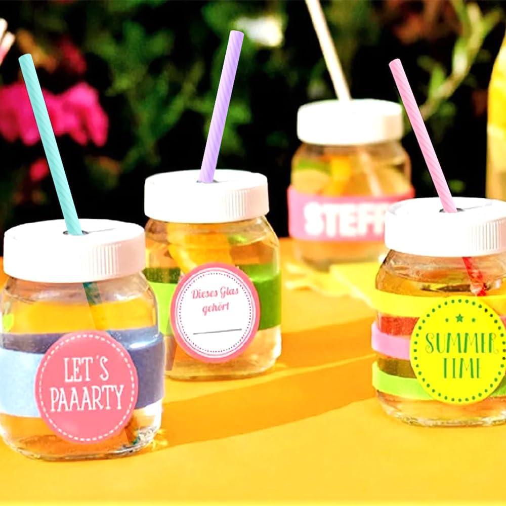 Set de 4 Popotes de Silicona Reutilizables XoGiyu con Estuche