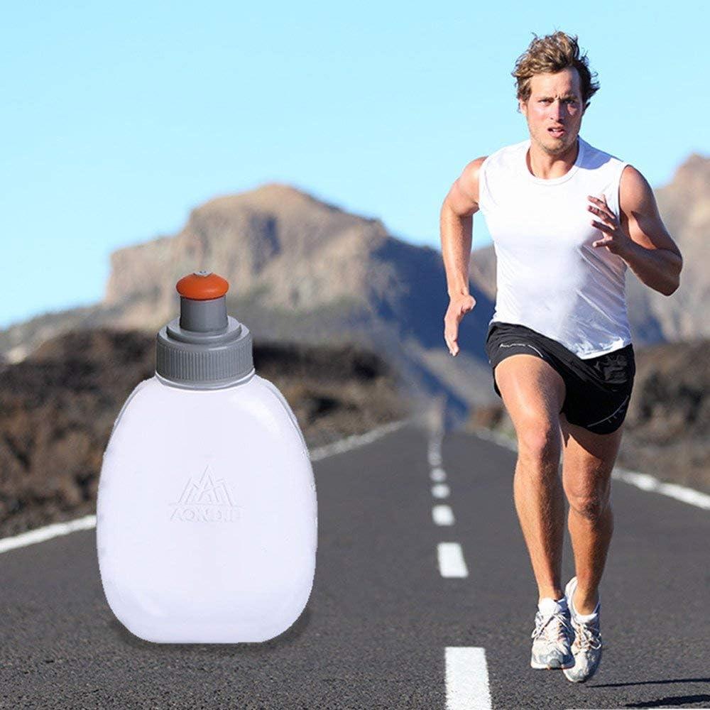 Botella de Agua Plegable AONIJIE 0.5L Libre de BPA - 2 Piezas