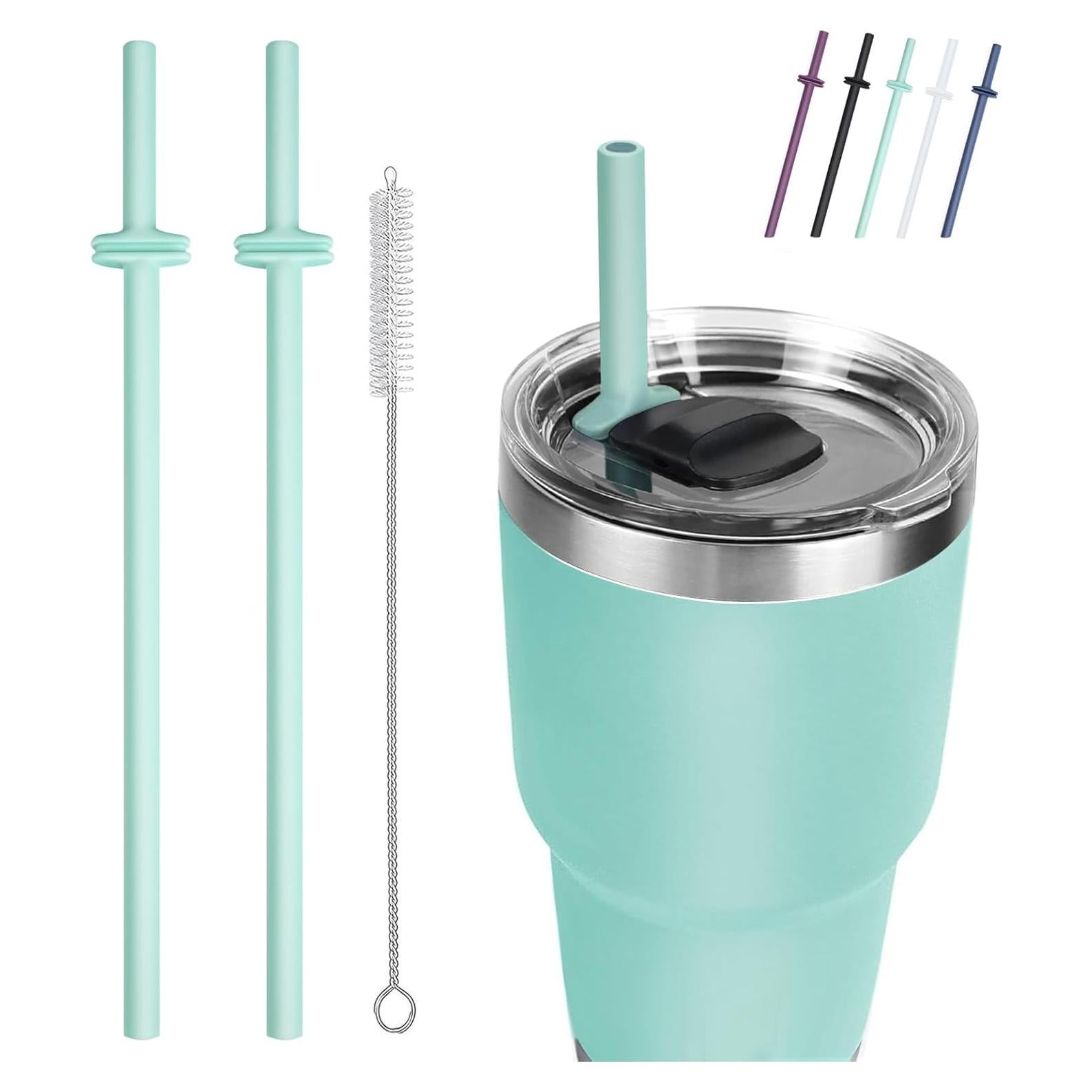 Set de Popotes de Silicona MOVOLIVI para Yeti Magslider 2PCS