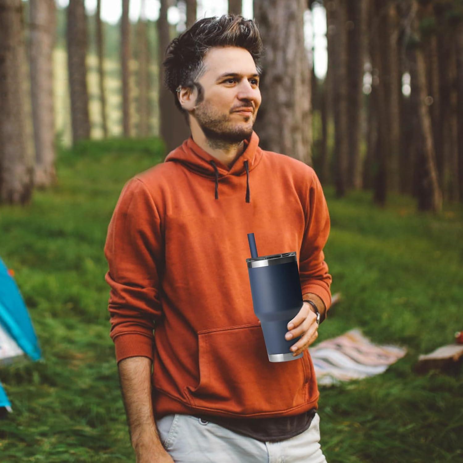 Set de Popotes de Silicona MOVOLIVI para Yeti Magslider 2PCS