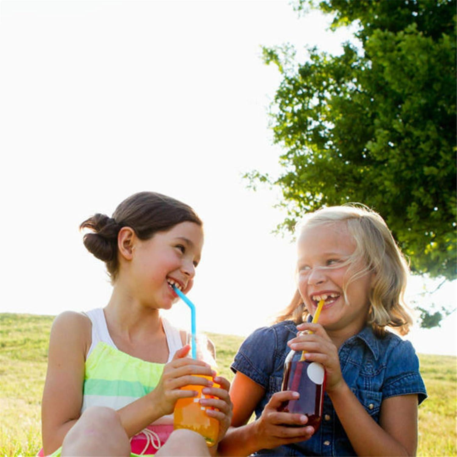 Pajitas Reutilizables de Silicona Tifanso - Paquete de 8