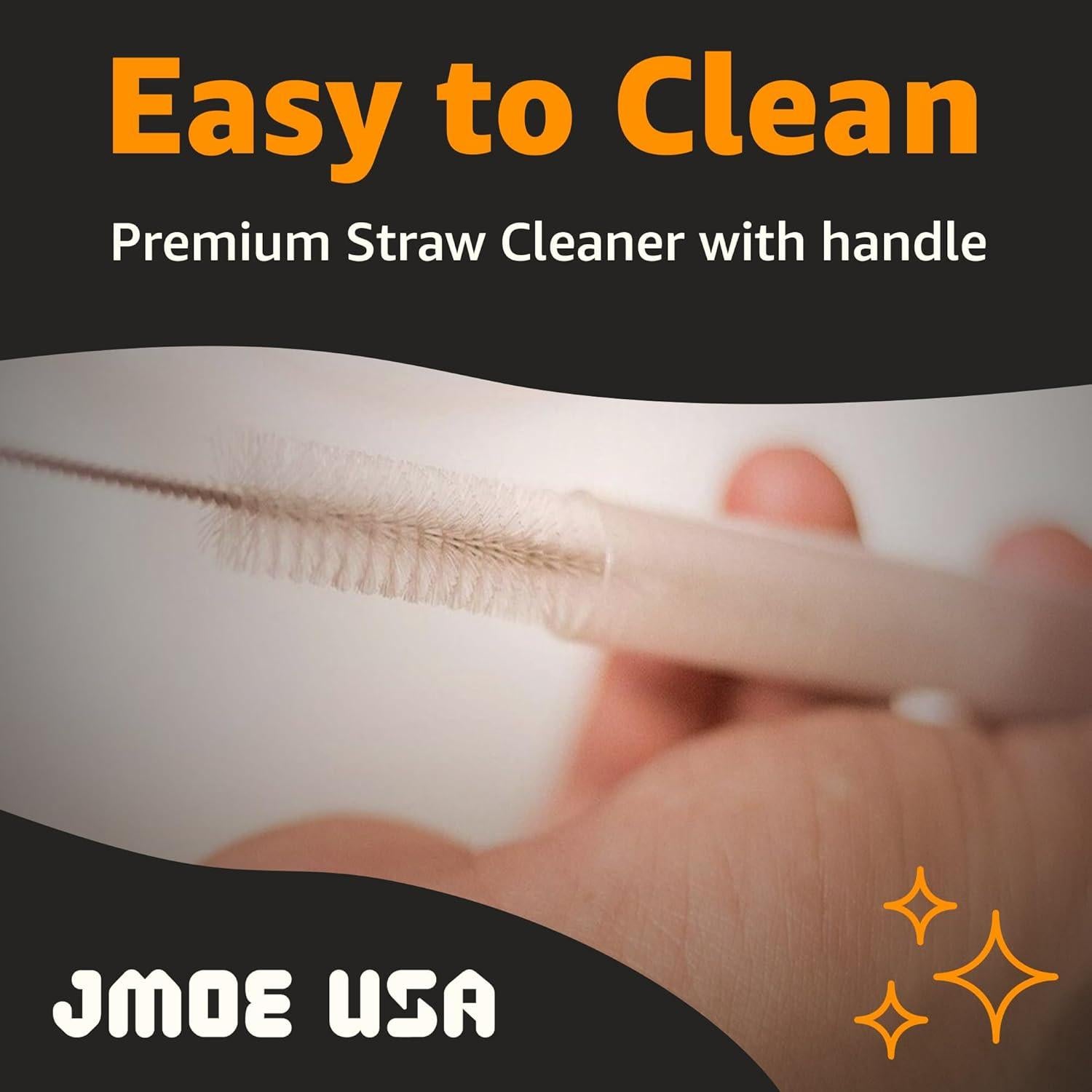 Popotes Reutilizables Jmoe USA para Taza Flip Stanley 30oz - 6 Unidades