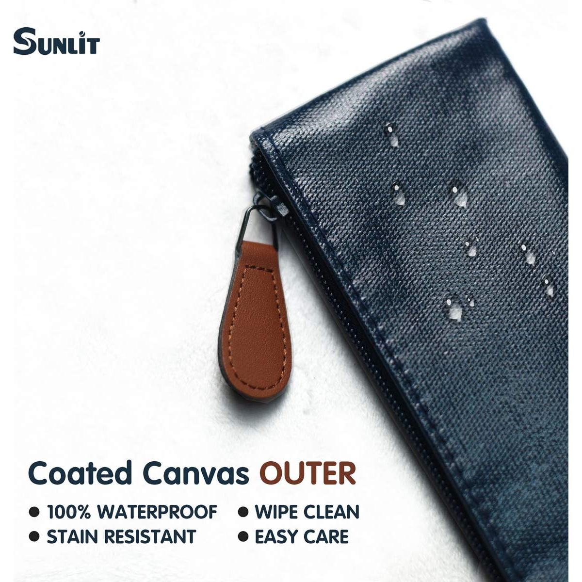 Estuche Higiénico Sunlit 100% Impermeable para Pajitas - 2 Unidades
