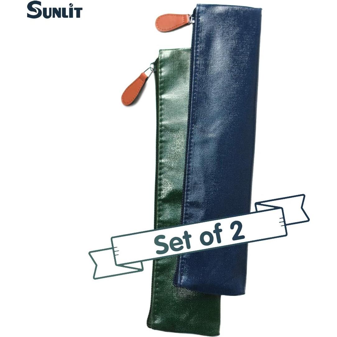 Estuche Higiénico Sunlit 100% Impermeable para Pajitas - 2 Unidades