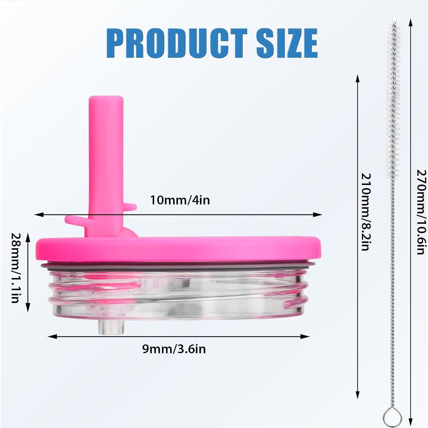 Tapa de Popote Plegable JaunniQir para Vasos Stanley 40 oz