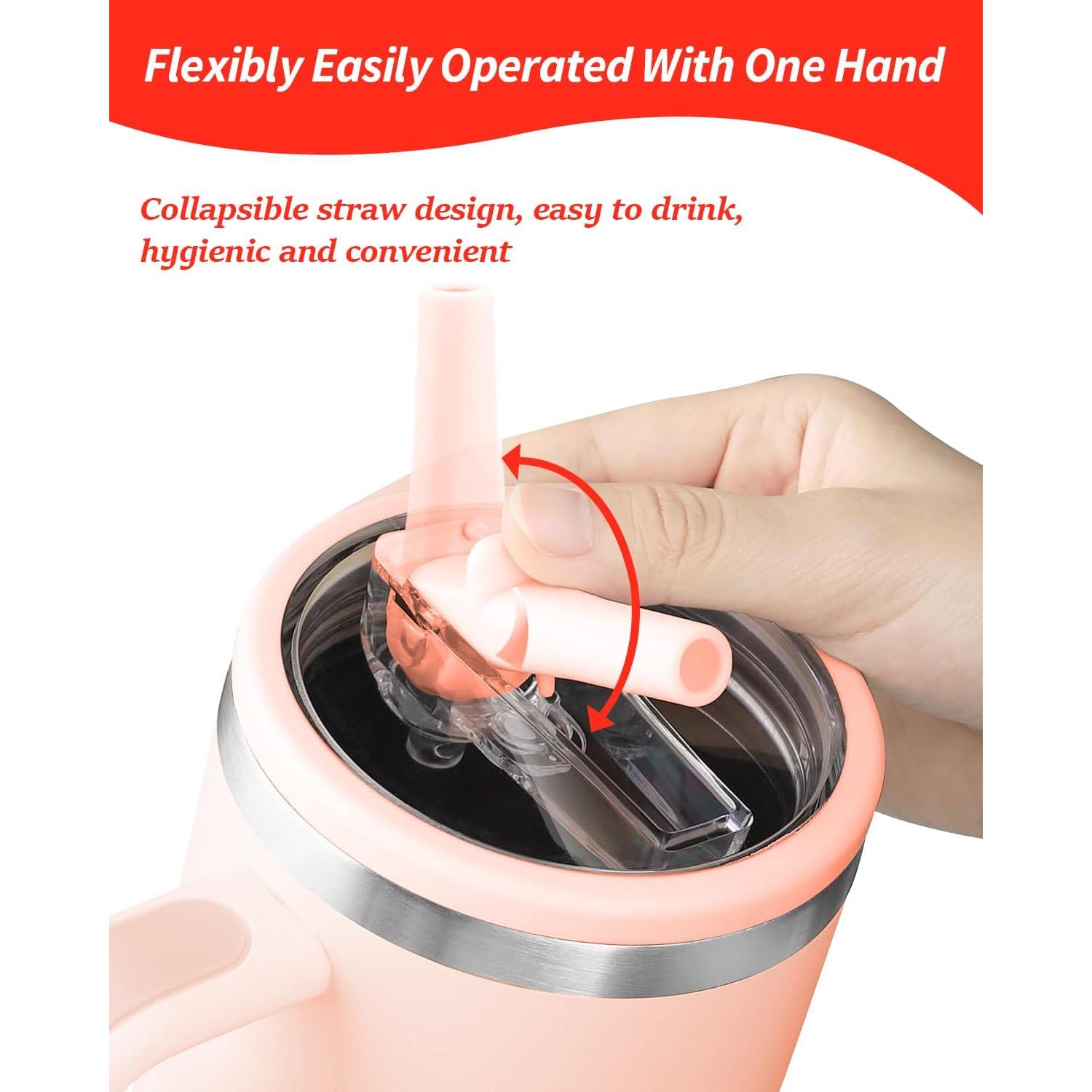 Tapa de repuesto para vaso Stanley 30 oz con popote - CHEMLLC