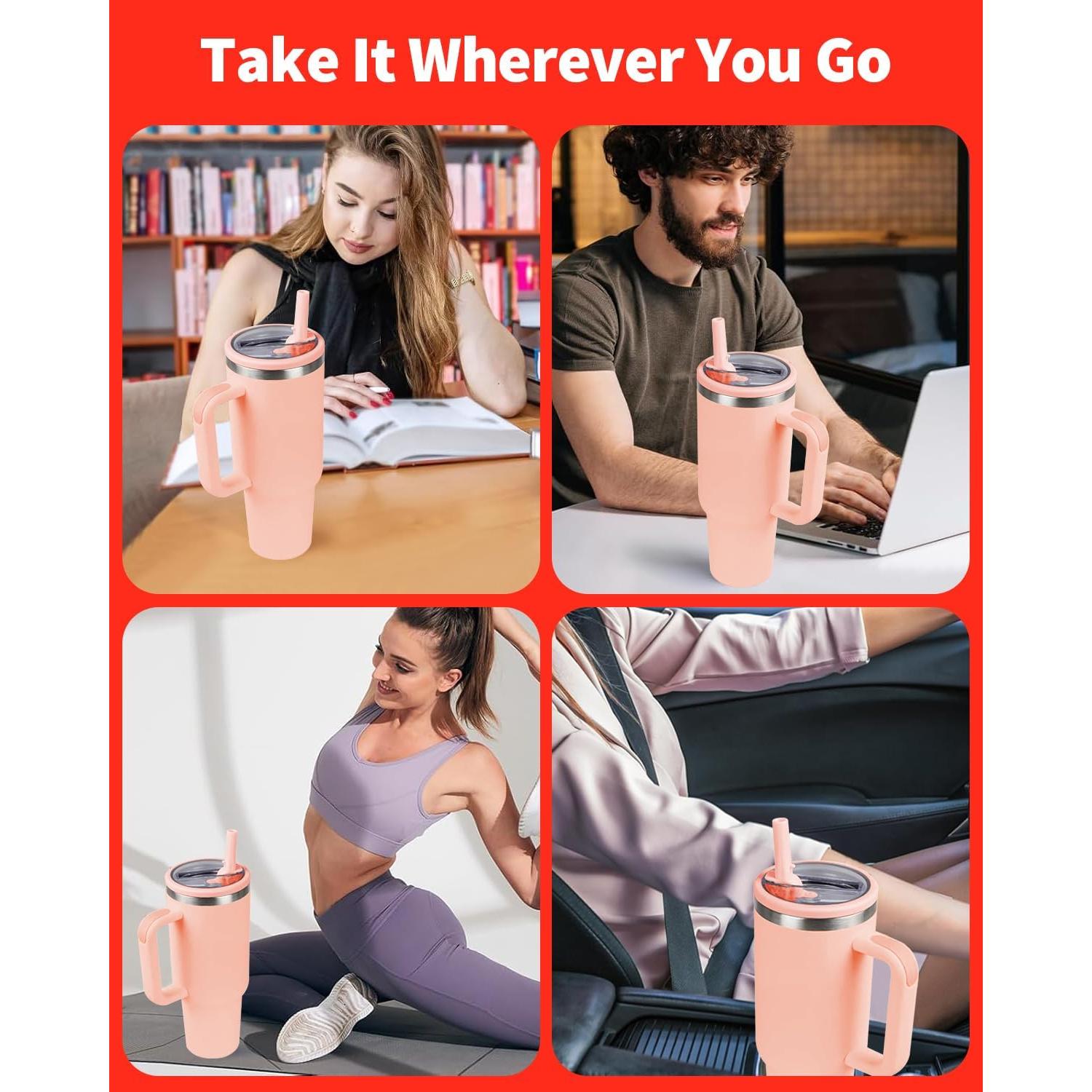 Tapa de repuesto para vaso Stanley 30 oz con popote - CHEMLLC