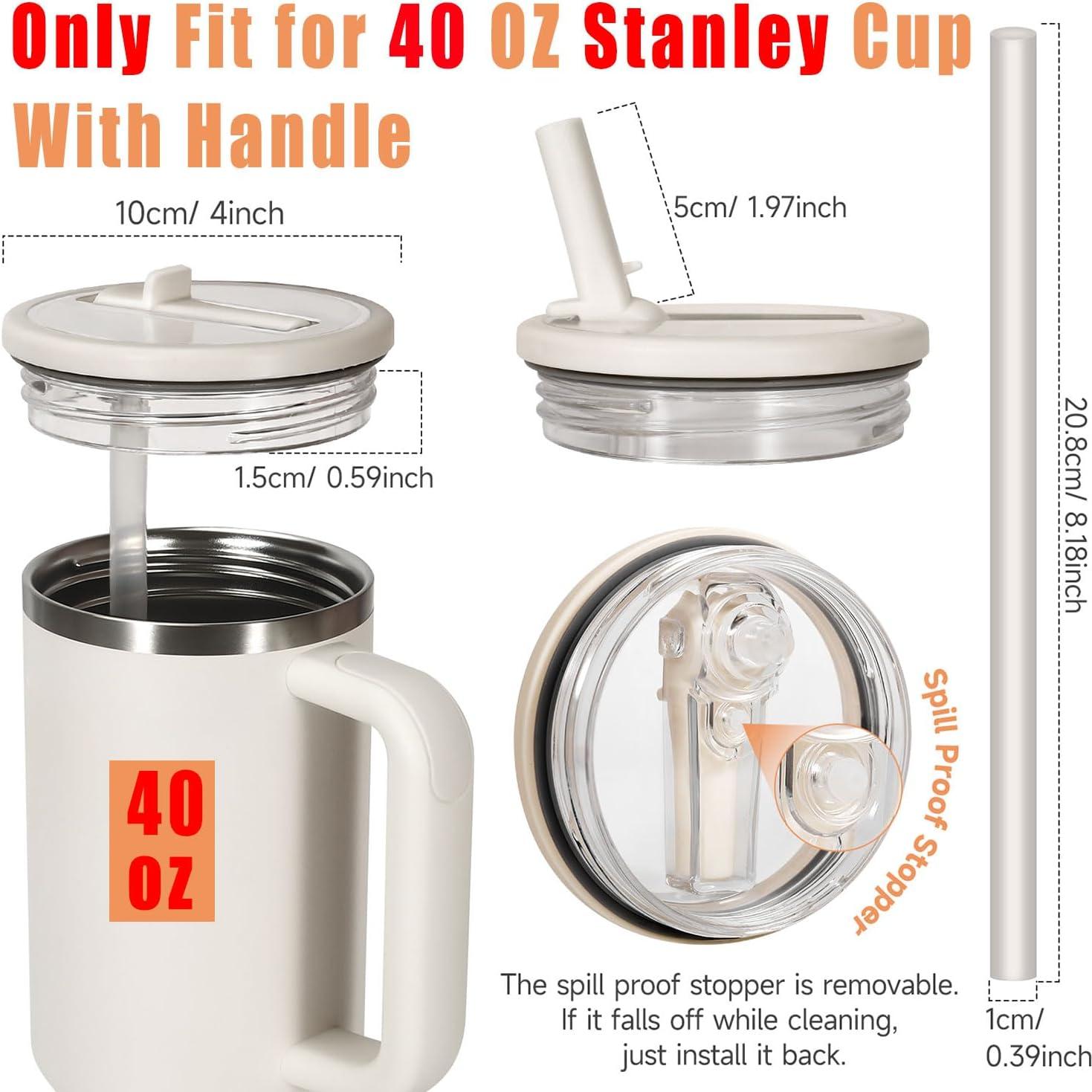 Tapa a prueba de fugas ANTAND para vaso Stanley 40 oz - 2 Piezas