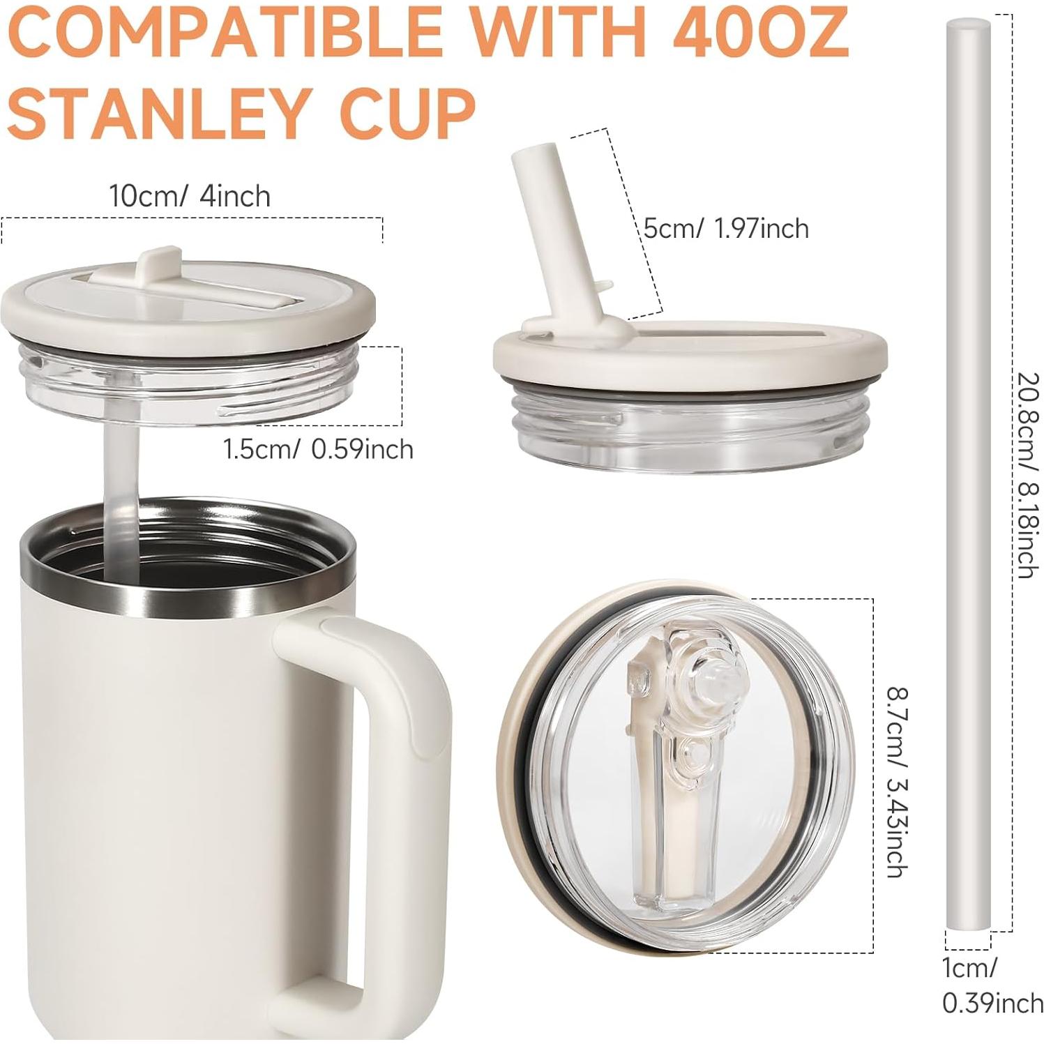 Tapa a prueba de fugas ANTAND para vaso Stanley 40 oz - 2 Piezas