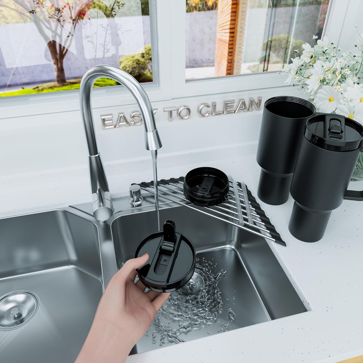 Paquete de 2 tapas de reemplazo CeleVista para vaso 40 oz