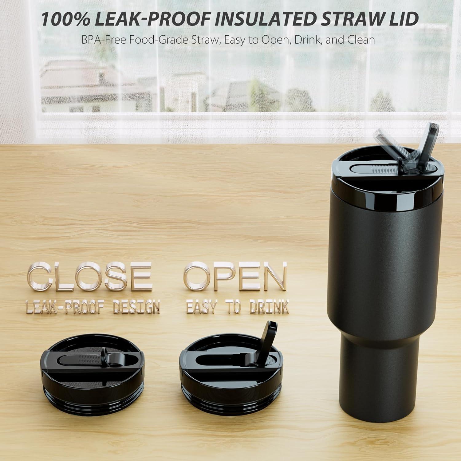 Paquete de 2 tapas de reemplazo CeleVista para vaso 40 oz