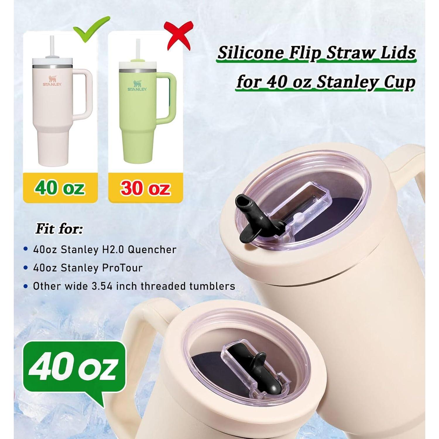 Tapa a Prueba de Fugas Ukiism para Stanley 40 oz - 2 Pack