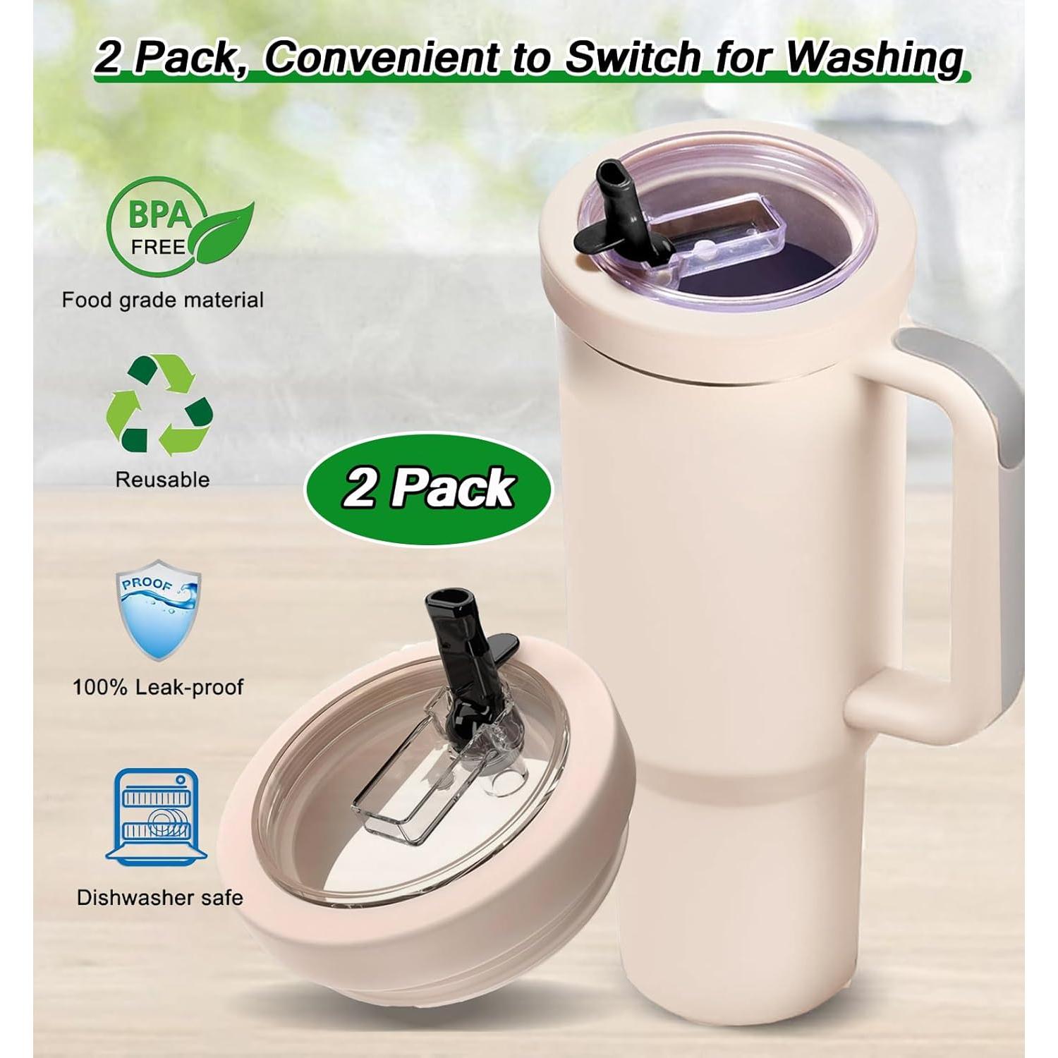 Tapa a Prueba de Fugas Ukiism para Stanley 40 oz - 2 Pack