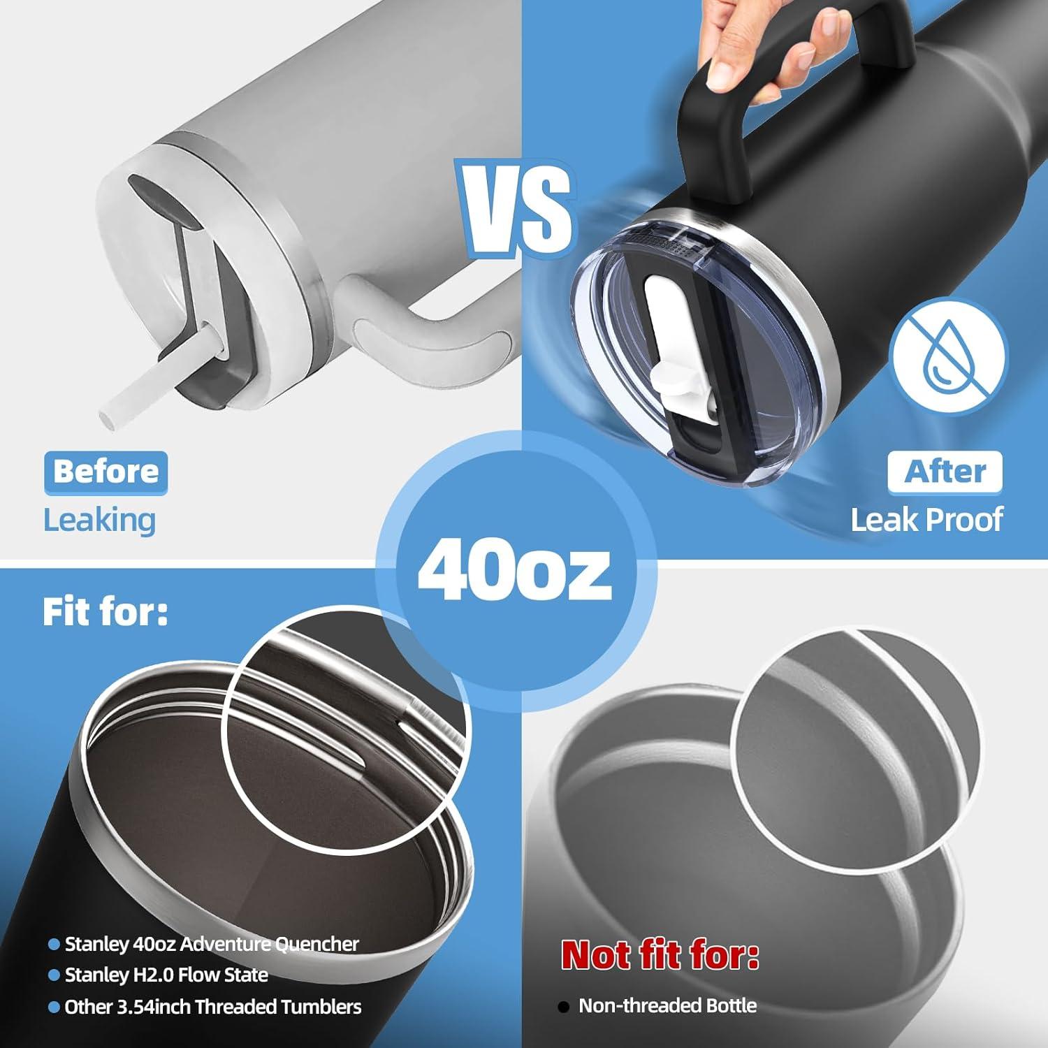 Tapa Repuesto a Prueba de Derrames QIONG para Taza 40oz