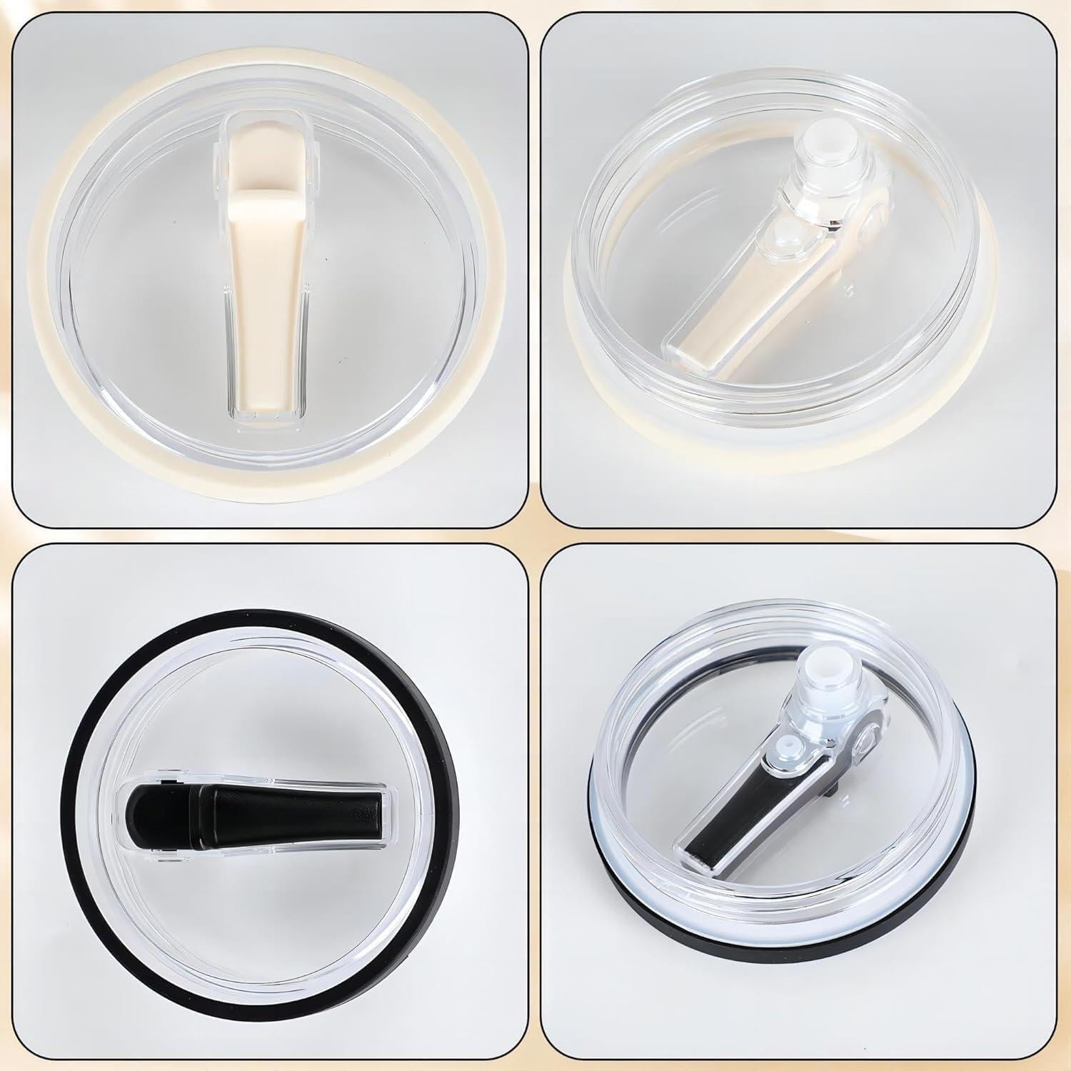 Juego de 2 tapas HydroJug 40 oz Rimoleur a prueba de derrames