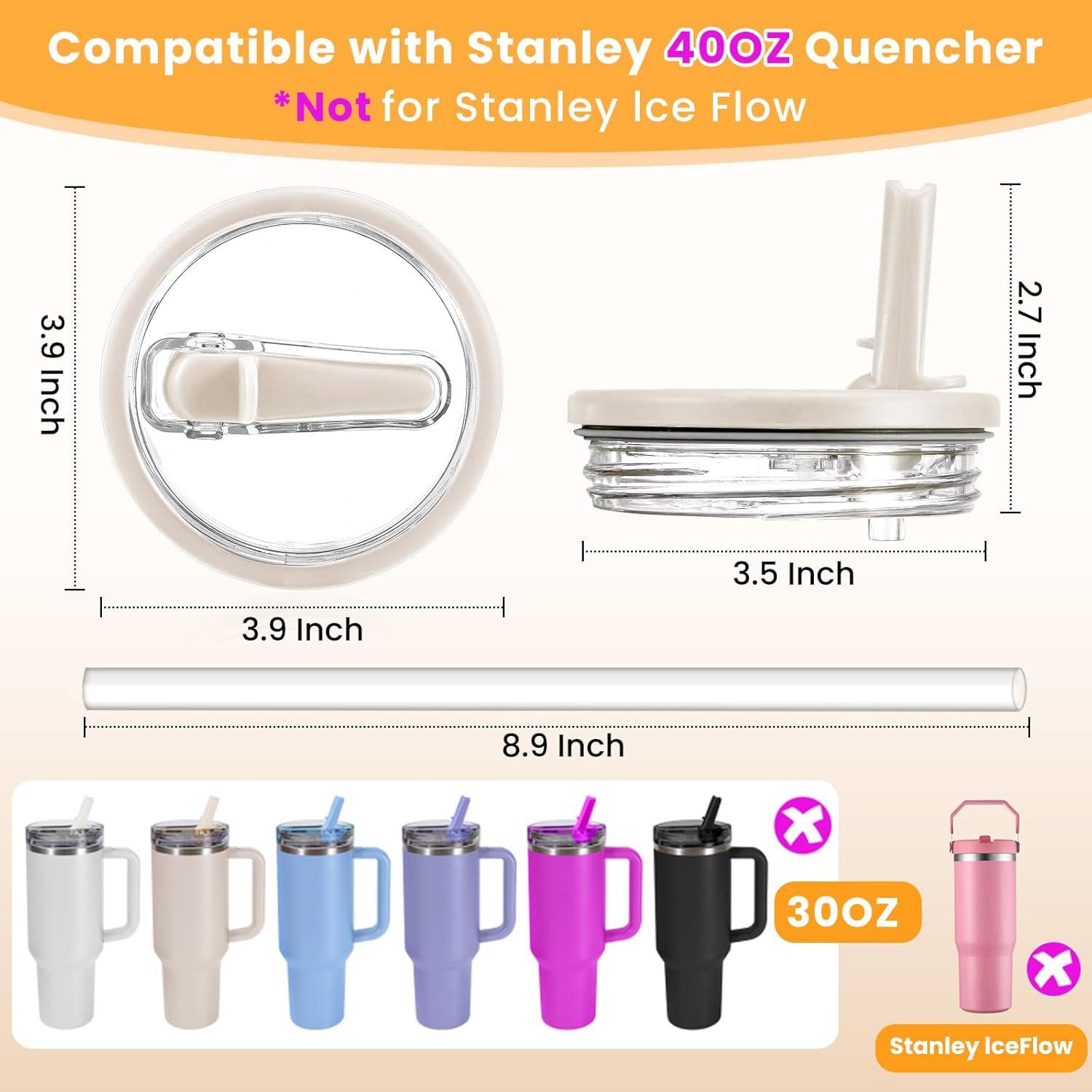 Tapa a prueba de fugas ANTAND para taza Stanley 40 oz - 2 unidades
