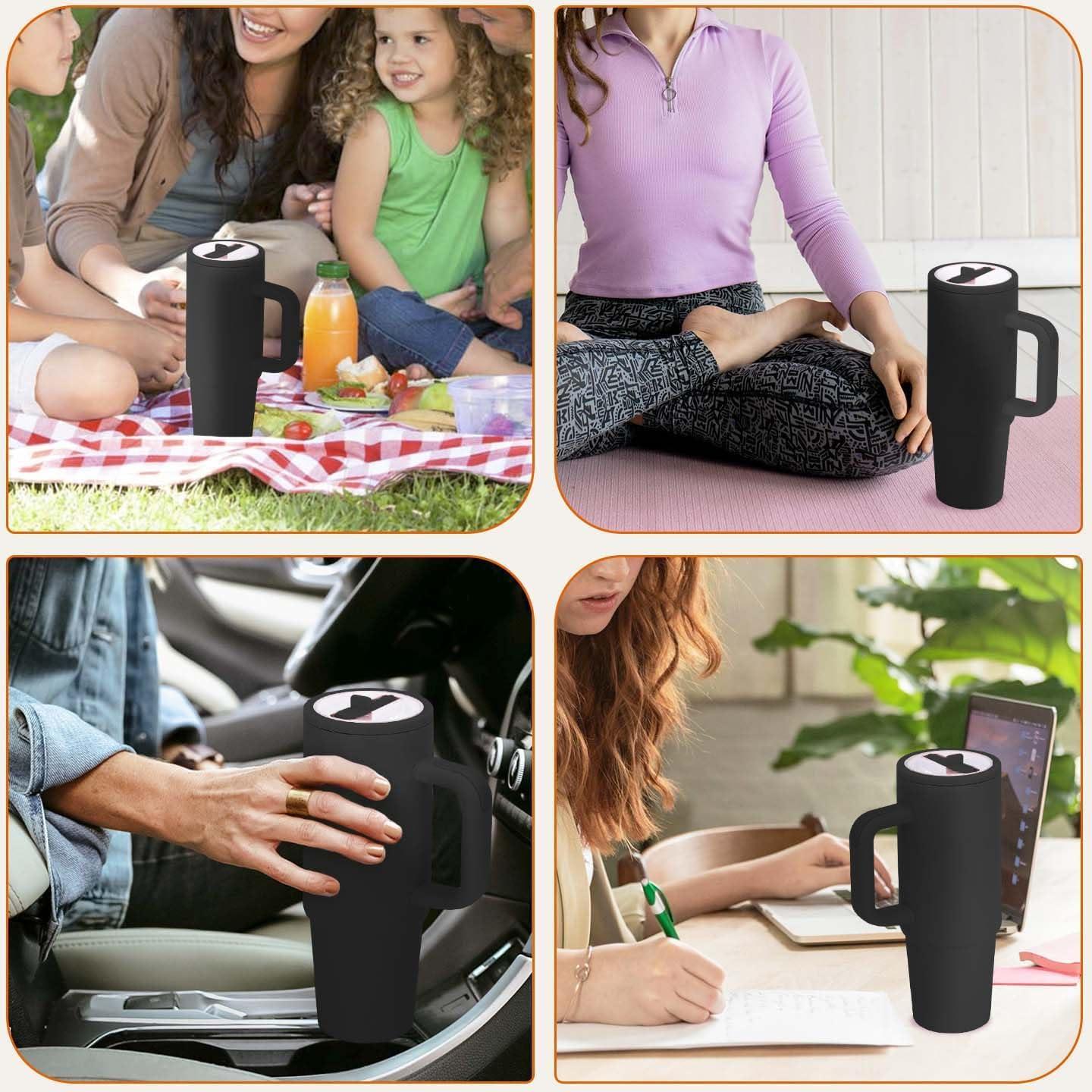 Tapa con Popote Flip TIZHJOZI para Vaso Stanley 30 oz - 2 Piezas