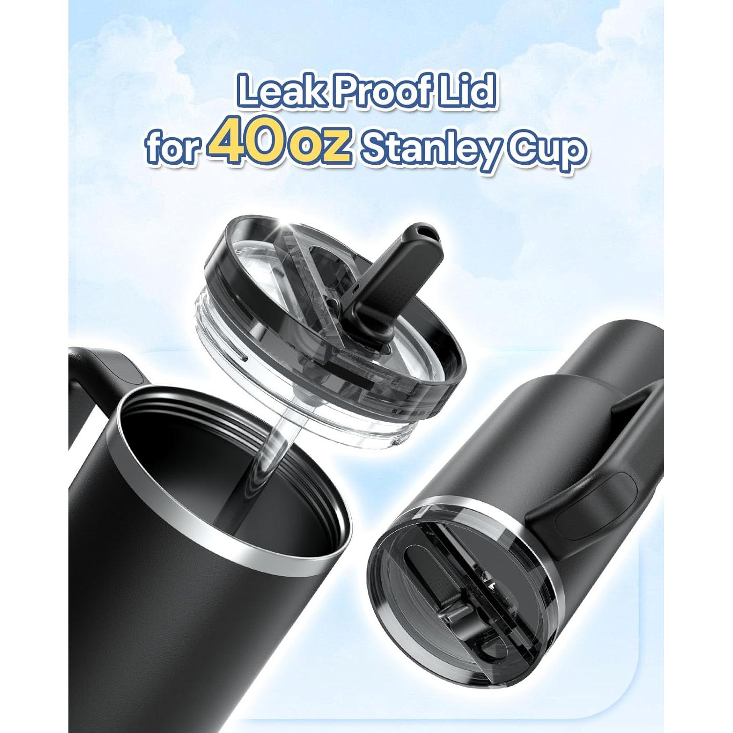 Tapa de repuesto Xrabbit para vaso Stanley 40 oz, 2 unidades