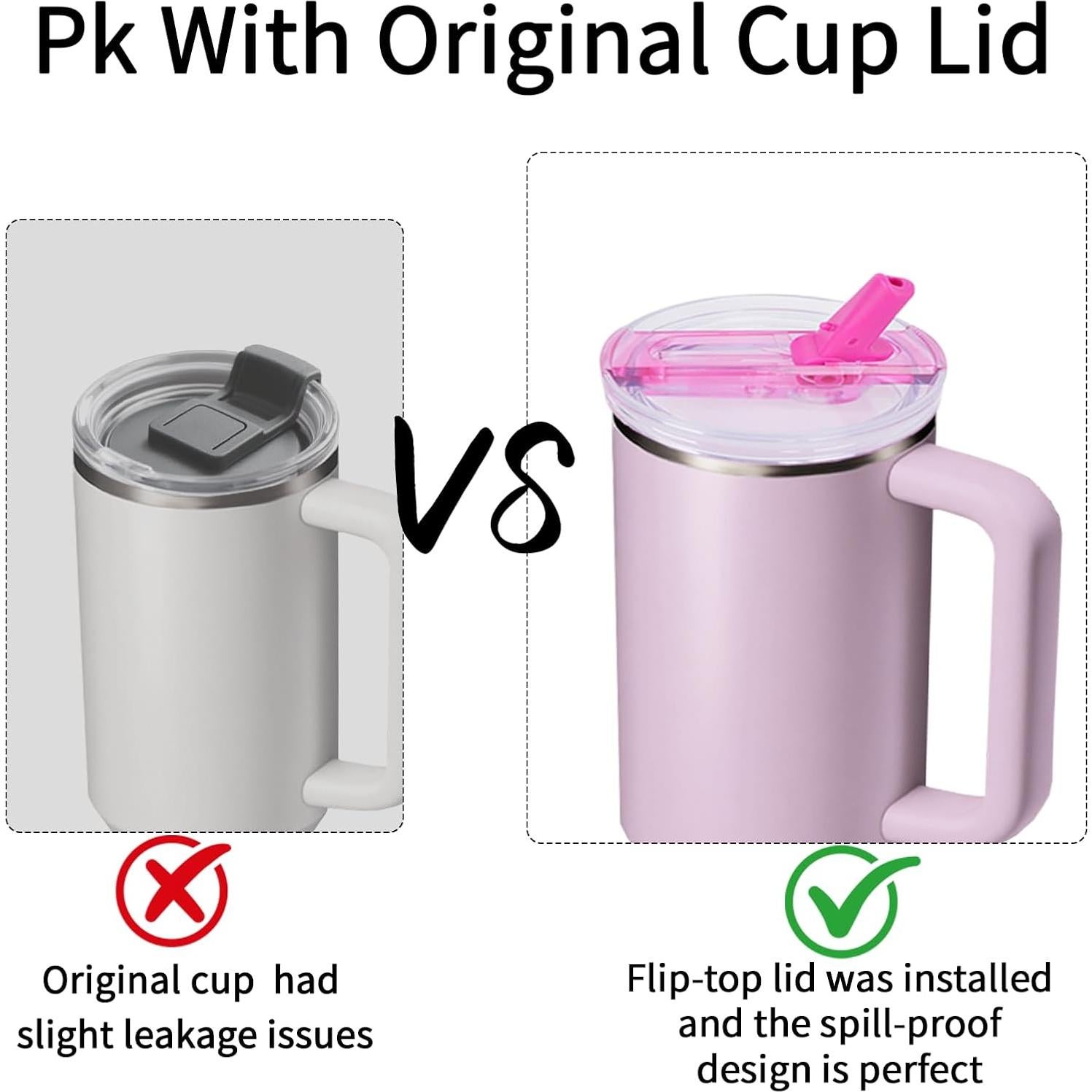 Tapa de Reemplazo para Vaso Stanley 40 oz - 2 Piezas, Antifugas