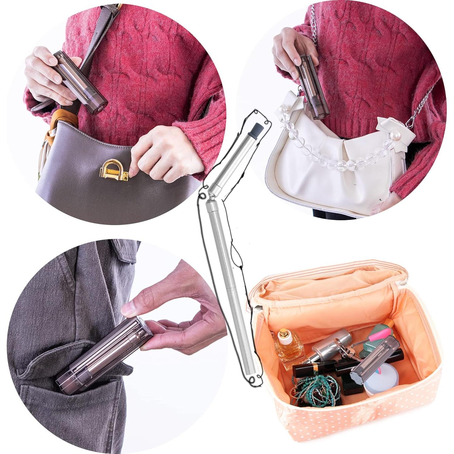 Popote de Metal Reutilizable XAWIAER 22.86cm con Silicona