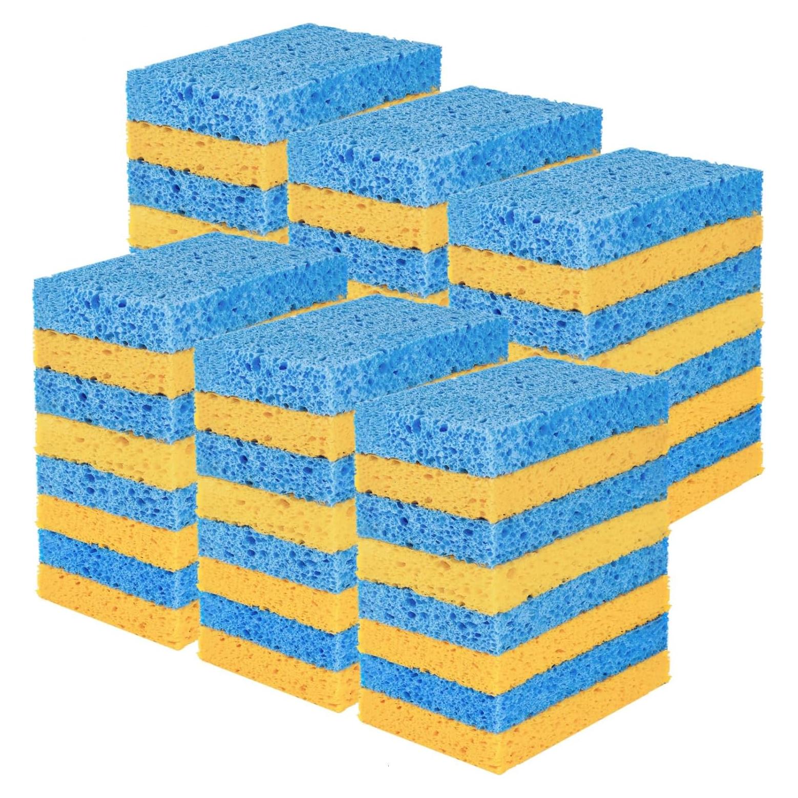 Esponjas de Celulosa Natural YoleShy 48 Piezas Reutilizables