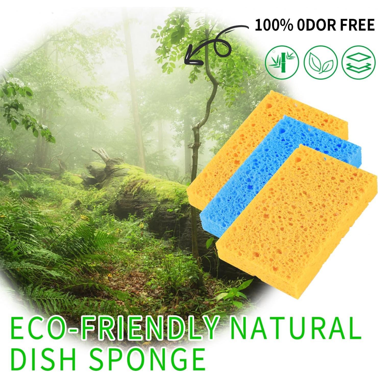 Esponjas de Celulosa Natural YoleShy 48 Piezas Reutilizables