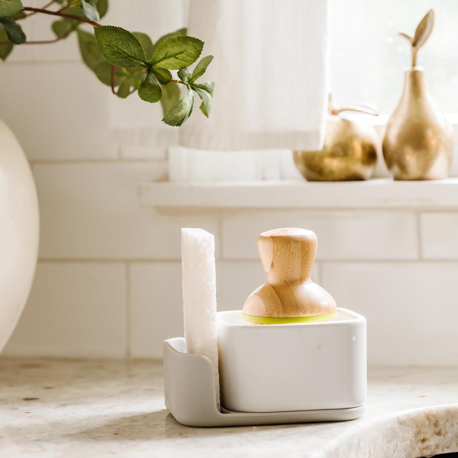 Esponjas de Celulosa Natural Full Circle Plain Jane - Paquete de 8